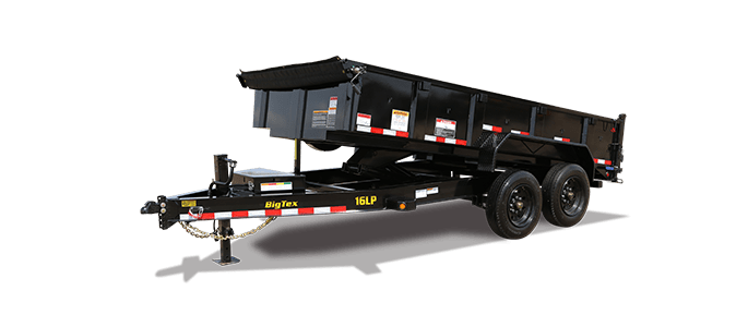 16’ Dump Trailer Rental in Los Angeles