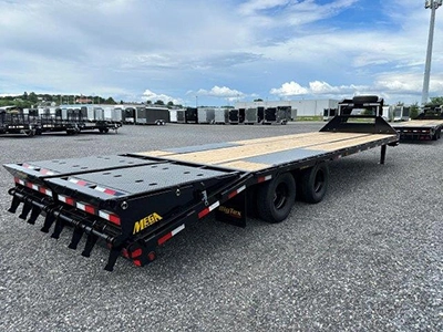 30' Deckover Gooseneck Trailer