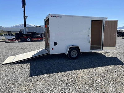 Single Axle Box Trailer