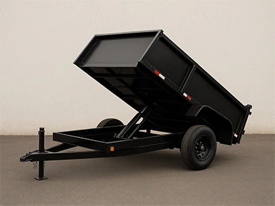 6′ x 10′ Single Axle Dump Trailer